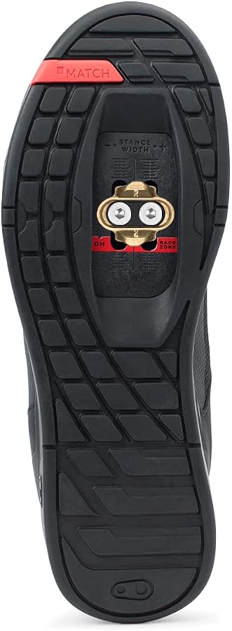 Amazon.com | Crankbrothers Clip-In, MTB Gravity Shoes, Black/Red